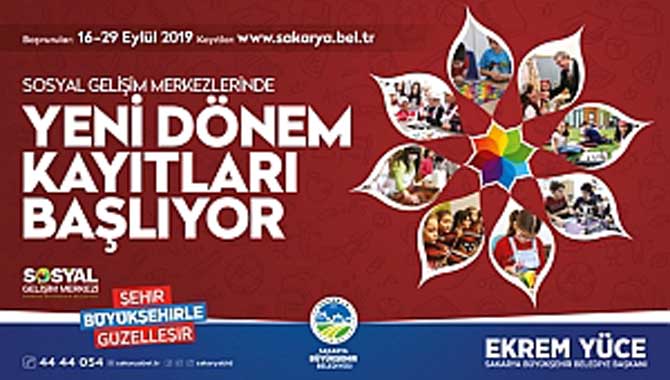 SGM’lerde yeni dönem kayıtları başlıyor