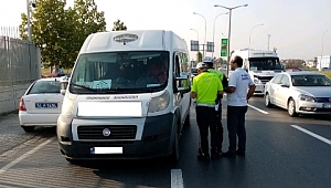 Ulaşımdan servis araçlarına sıkı kontrol