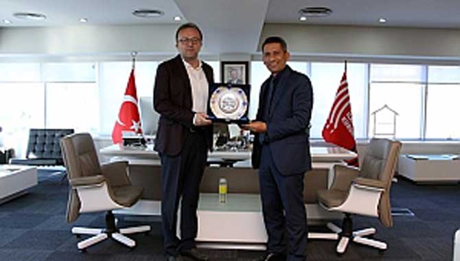 Baro Başkanı Burak’tan Duran’a ‘hayırlı olsun’ ziyareti