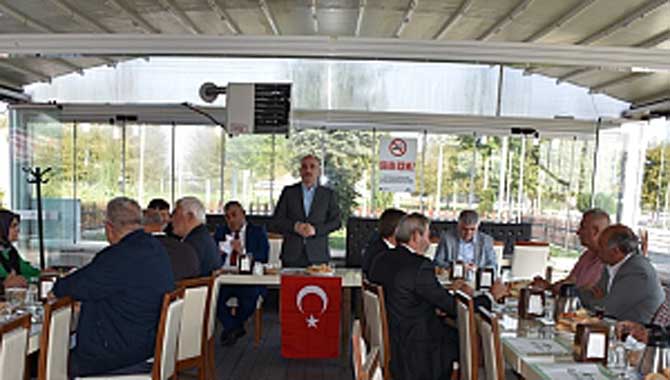 BAŞKAN KILIÇ MUHTARLAR İLE BİR ARAYA GELDİ