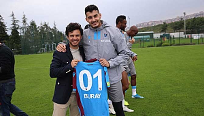 BURAY TRABZONSPORLU FUTBOLCULARLA BİRARAYA GELDİ