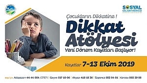 Dikkat Atölyesi’nde yeni dönem kayıtları başlıyor