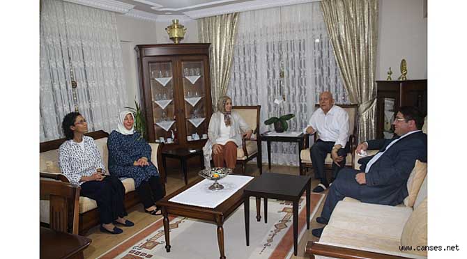 Durmuş, Eğitimci Şahin Ailesini Ziyaret etti.