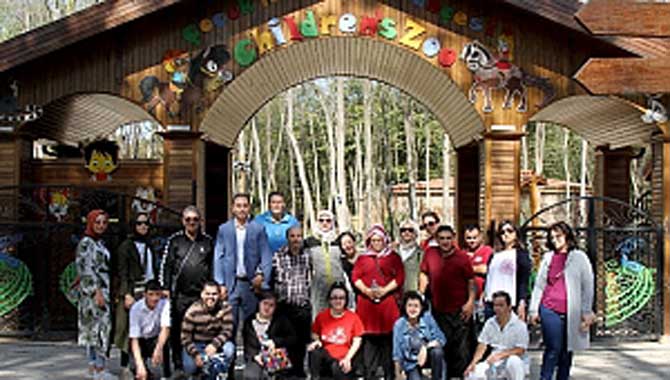 Engelsiz yürekler ve aileleri Ormanya’yı gezdi