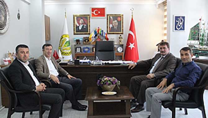 ESKİ BAKAN YARDIMCISINDAN BAŞKAN GÜNDOĞDU’YA ZİYARET