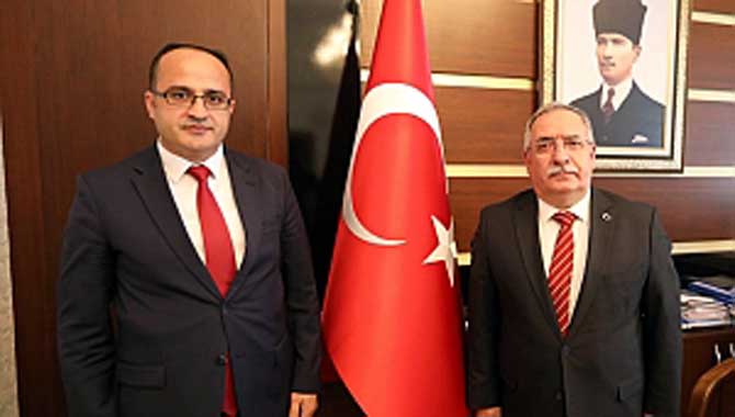 Halef ve Selef Kaymakamlardan Vali Nayir’e Ziyaret