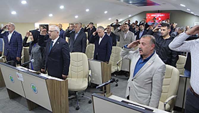 HENDEK MECLİSİNDEN ASKER SELAMI