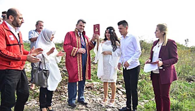 “Mutluluk Ormanında Nikâh” 