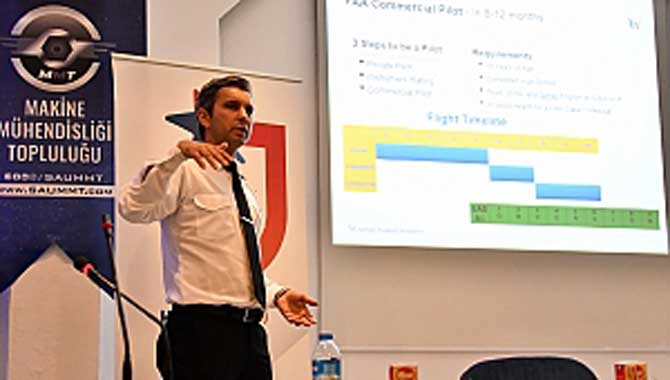 Öğrencilere Havacılık Sektörü Anlatıldı