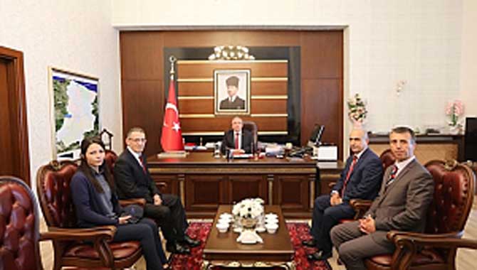 PTT Başmüdürlüğünden Vali Nayir’e Yıldönümü Ziyareti