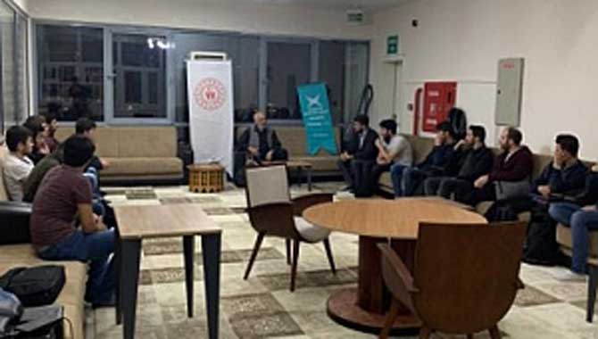 Sabahattin Zaim KYK Yurdu’nda ‘Tasavvuf Atölyesi’ Başladı