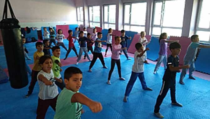 Taraklı’da Taek-wondo kursu Açıldı