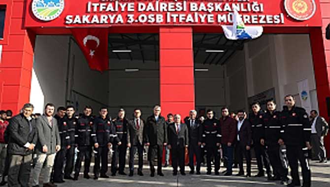 3. OSB itfaiye müfrezesi hizmete alındı
