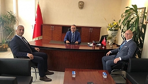 Babaoğlu’ndan Kaymakam Acır’a hayırlı olsun ziyareti