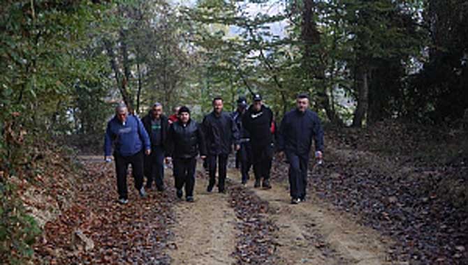 Başkan Özen, Doğa Yürüyüşlerinin Startını Verdi