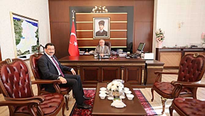 Büyükşehir Belediyesi Genel Sekreteri Ak’tan Vali Nayir’e Ziyaret