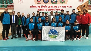 Büyükşehirli karatecilerden 6 madalya