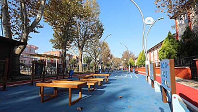 Çocuk Hakları Sokağı Açılışa Hazır 