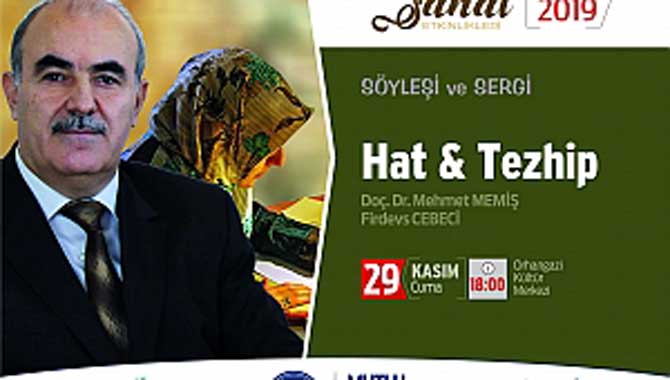 Hat ve Tezhip Sergisi Cuma OKM’de