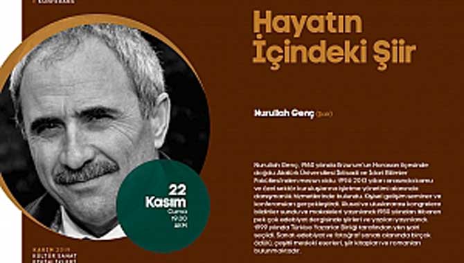 Hayatın İçindeki Şiir AKM’de konuşulacak