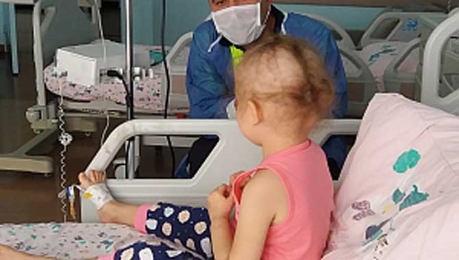 Lösemili Çocuklara Hastanede Trafik Eğitimi