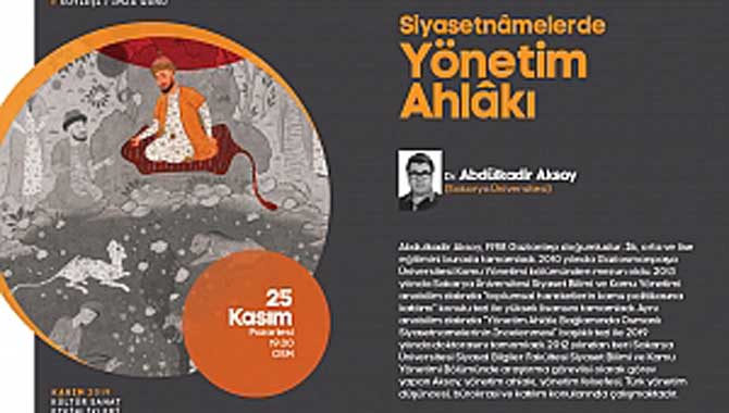 OSM’de ‘Siyasetnamelerde Yönetim Ahlakı’ konuşulacak