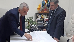 SASKİ kurmaylarıyla proje toplantısı 