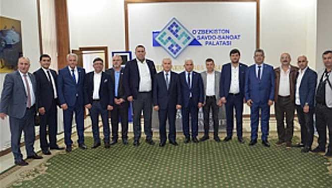 SATSO heyeti Özbekistan’ın yatırım fırsatlarını inceledi 