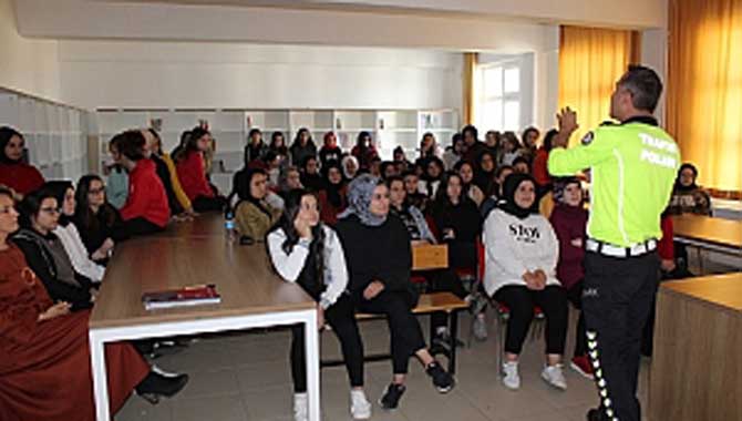 TOBB Mesleki ve Teknik Anadolu Lisesinde Trafik Eğitimi