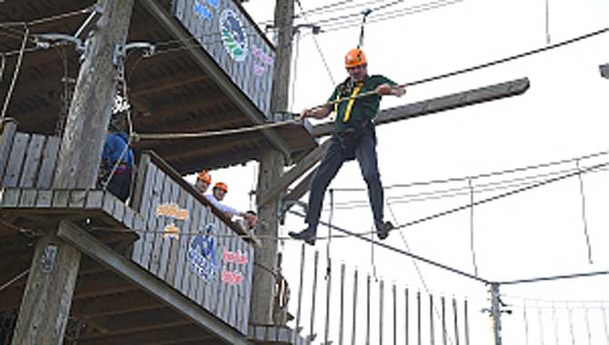 Toplu taşıma şoförleri Macera Park'ta buluştu