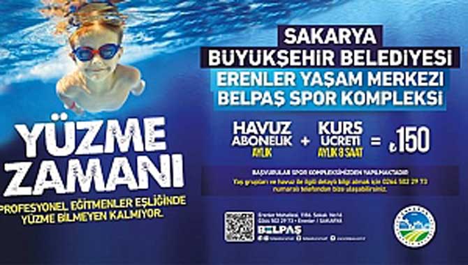 Yaşam Merkezi ile yüzme bilmeyen kalmayacak