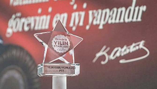 “YILIN KAMU KURULUŞU” ÖDÜLÜ PTT’NİN