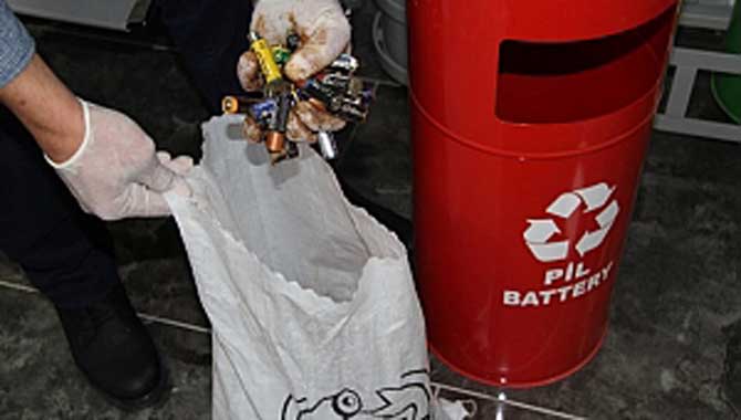 Atık piller toplanıyor doğa kazanıyor 