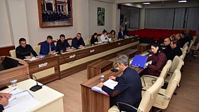 “Başkan Sarı, Birim Müdürleriyle Bir araya Geldi”