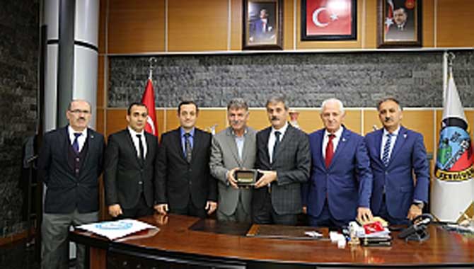 Bem-Bir-Sen’den Başkan Alemdar’a Teşekkür Ziyareti