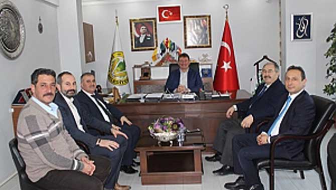 BÜYÜKŞEHİR GENEL SEKRETER YARDIMCISINDAN, BAŞKAN GÜNDOĞDU'YA ZİYARET