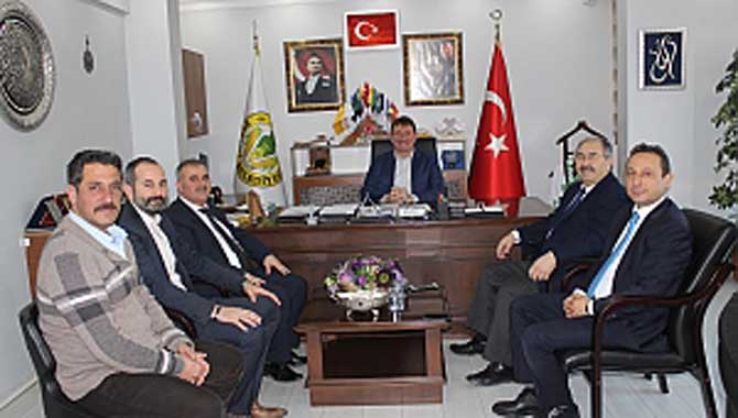 BÜYÜKŞEHİR GENEL SEKRETER YARDIMCISINDAN, BAŞKAN GÜNDOĞDU'YA ZİYARET