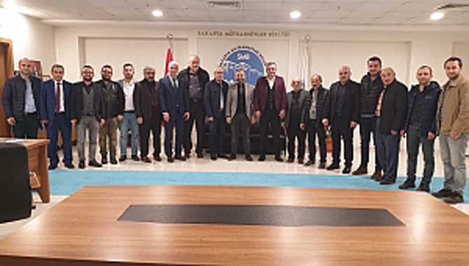 ÇEVRE ŞEHİRCİLİKTEN MÜTEAHHİTLERE ZİYARET