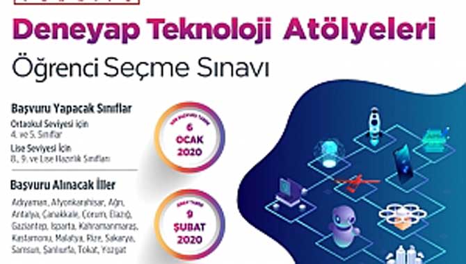 Deneyap Atölyeleri Sakarya’da da Açılıyor	