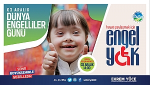 Dünya Engelliler Günü SGM’de kutlanacak