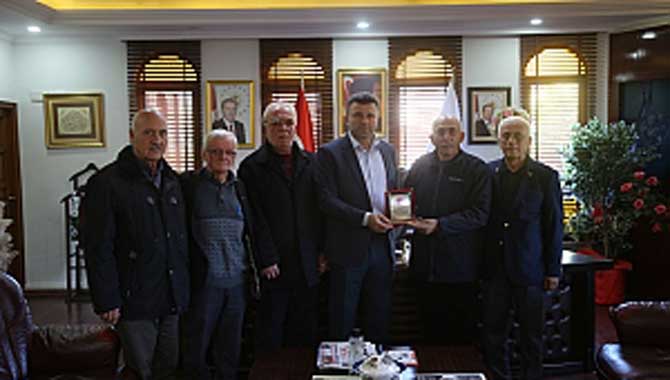 Gazilerden Başkan Özen'e Teşekkür Ziyareti