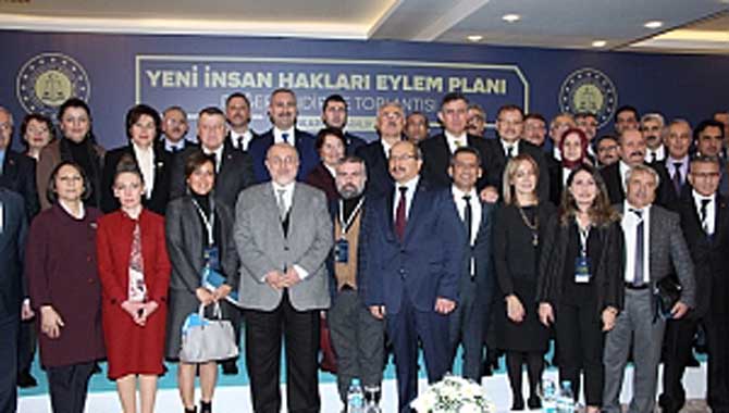 İnsan Hakları Eylem Planı Değerlendirme Toplantısı yapıldı
