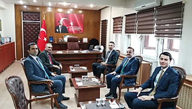 Kaymakamlar çalışmalar hakkında fikir alışverişinin bulundular.