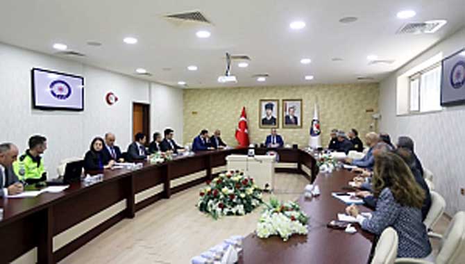 Kış Mevsiminde Alınacak Tedbirlere İlişkin Toplantı Yapıldı