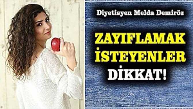 “Nasıl zayıflayabilirim?” sorusuna 14 öneri