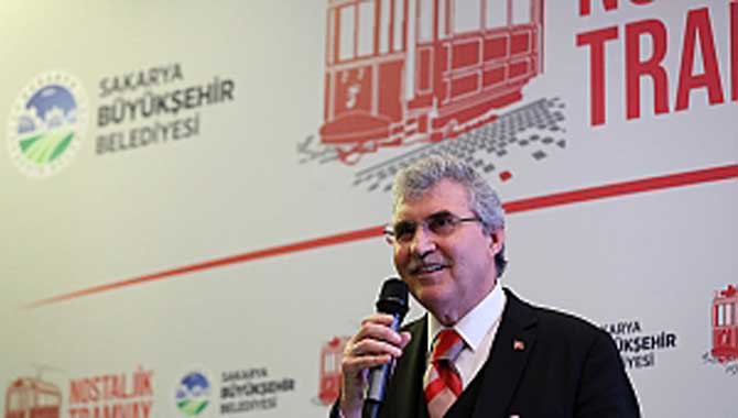 “Nostaljik Tramvay Sakarya’ya hayırlı olsun” 