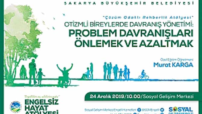 Otizmli bireylerde davranış yönetimi konuşulacak