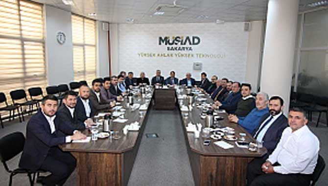 Sakarya MÜSİAD Karadeniz Ereğli Şubesini Ağırladı