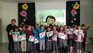 Çocuklar çevre bilincini Tomurcuk’la öğreniyor 