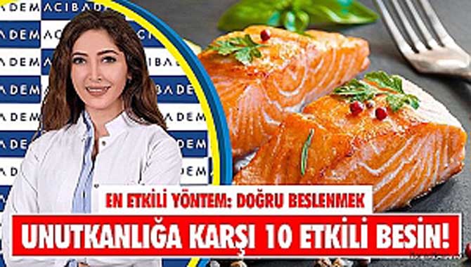En etkili yöntem: Doğru beslenmek
